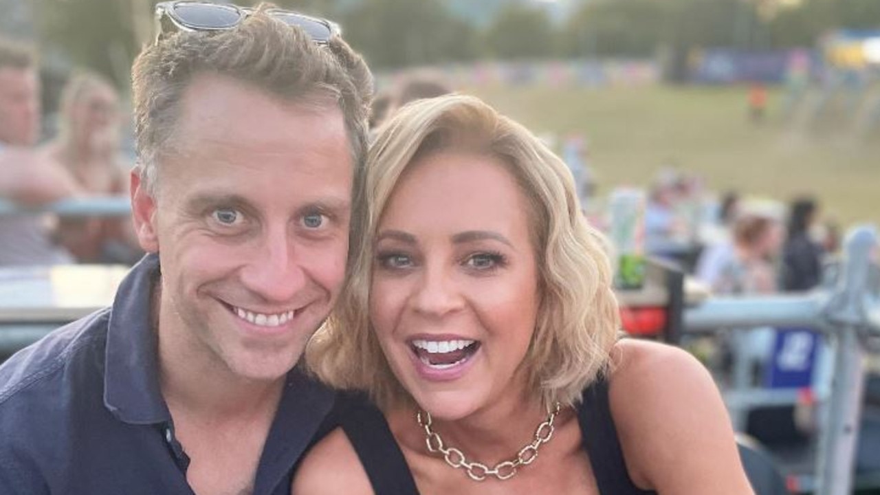 Carrie Bickmore and Chris Walker. Picture: Instagram