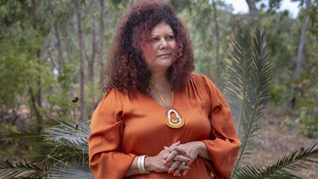 Minister for Indigenous Australians Minister Malarndirri McCarthy at the 2024 Garma Festival. Photo. Melanie Faith Dove / Yothu Yindi Foundation