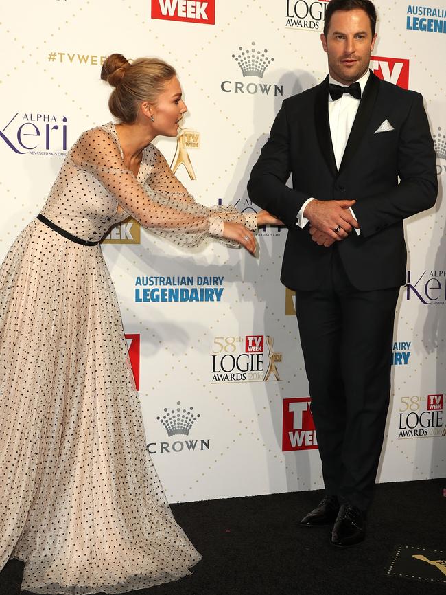 ‘My beautiful girl @fro01 who stole the show,’ Sasha declared. Picture: Robert Cianflone/Getty Images