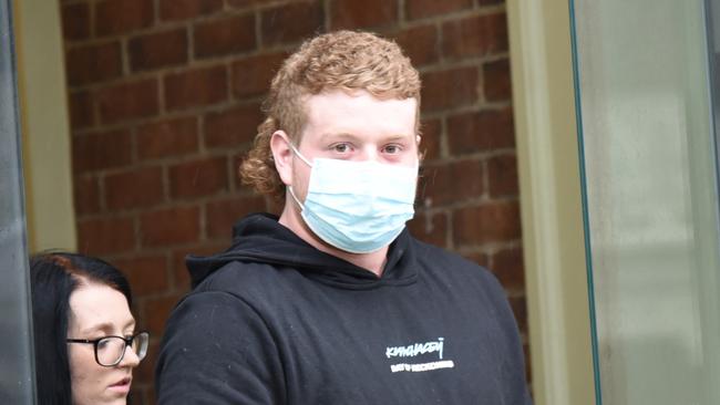 Bobby Medcraft murder trial witness Kayden Morrisson, 21. Picture: Alex Treacy