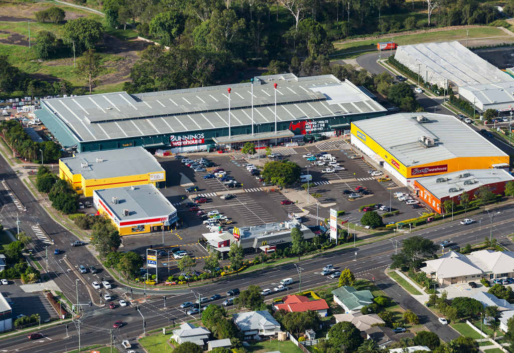 UP AND AWAY: Bunnings is off and Harvey Norman will be the new giant at Booval. Picture: David Millar