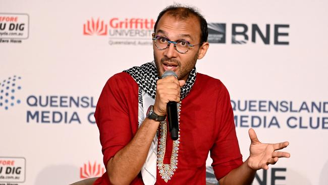 Greens Brisbane mayoral candidate Jonathan Sriranganathan. Picture, John Gass