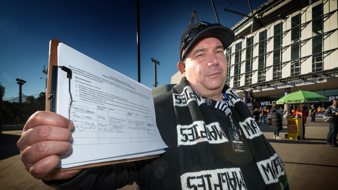 David Hatley’s petition was legally inaccurate. Picture: Tony Gough