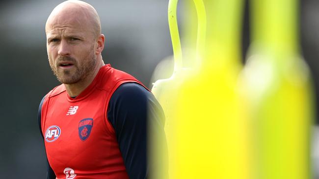 Veteran Nathan Jones misses out on the Demons’ preliminary final against Geelong. Picture: Robert Cianflone/Getty Images