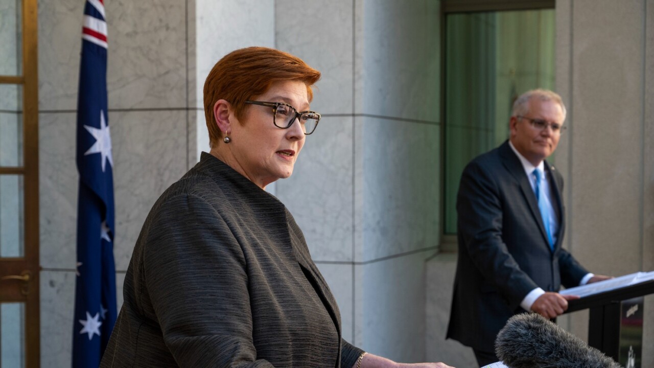 Foreign Minister Marise Payne defends termination of Belt and Road deal