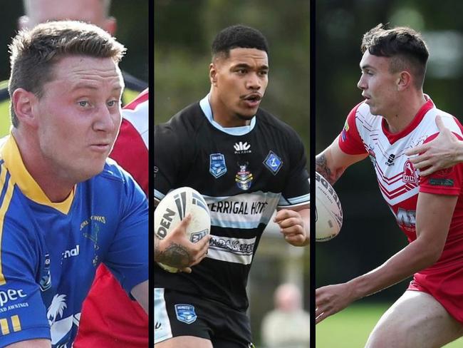 Players from Toukley, Terrigal and Kincumber during the 2023 Central Coast Rugby League season. Photo: Sue Graham/Jodie Ward