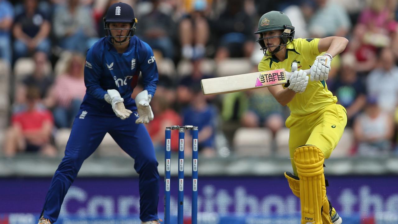 Ellyse Perry top scored for Australia with 91 (Photo by Steve Bardens/Getty Images)