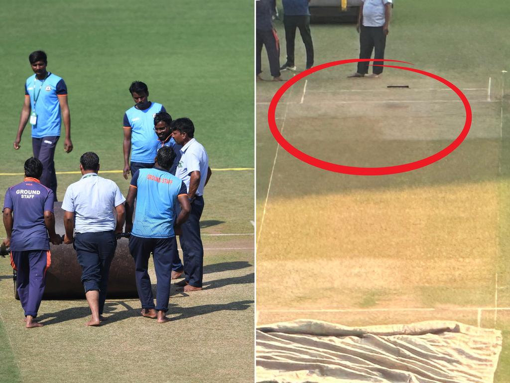 India have produced a very suspicious pitch in Nagpur.