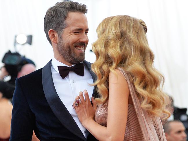 Ryan Reynolds and wife Blake Lively at the Met Ball earlier this month.