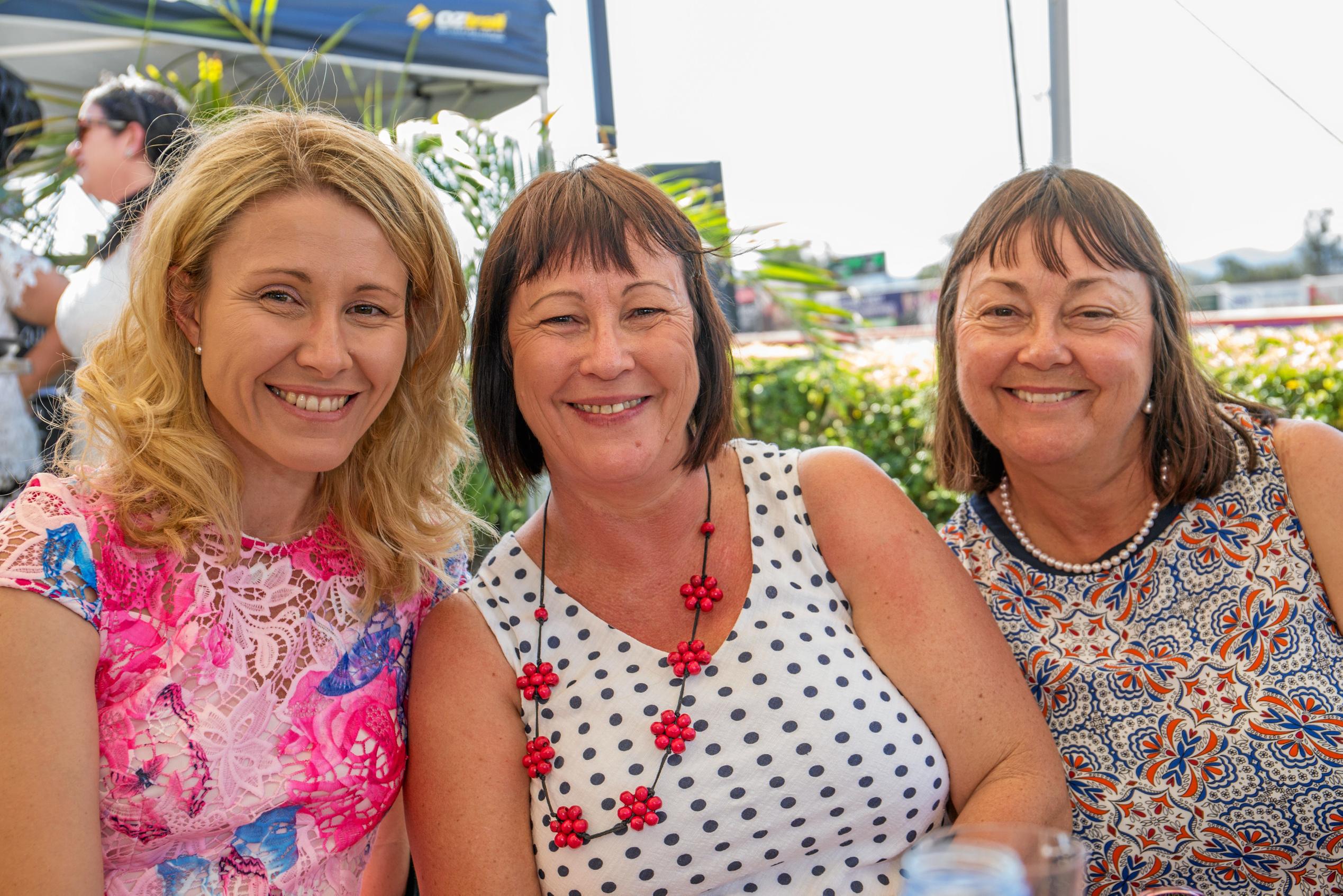 Sharon Hansen, Daph Backhouse and Alyson Wheeler. Picture: Jacob Carson