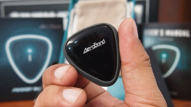 Smart: it connects remotely to the PocketGuitar app; the sound comes out your phone