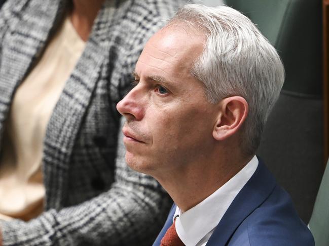 During the week, expectations soared that Immigration Minister Andrew Giles would be shifted in a cabinet reshuffle. Picture: NewsWire / Martin Ollman