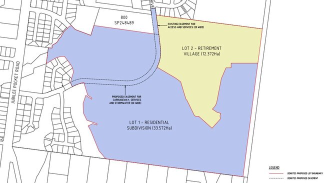 Jubilee Pocket development including a new retirement village and housing subdivision was approved on February 14. Photo: Contributed