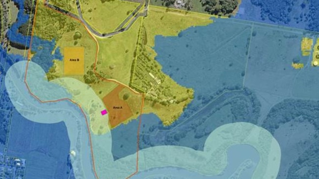 Byron Shire Council has identified an area of land (within the red line) on Vallances Rd at Mullumbimby for a possible natural burial ground.