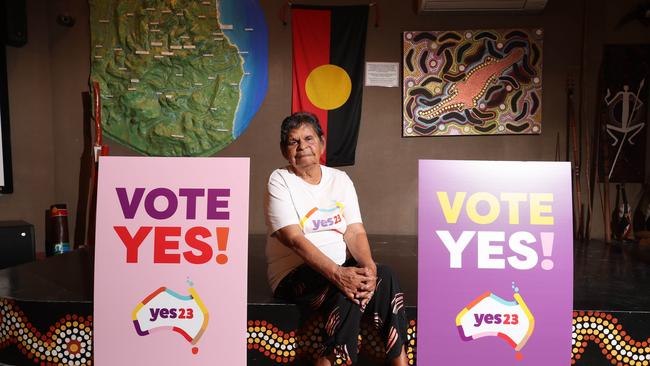 Aboriginal elder Aunty Joyce Summers reveals just what a Yes vote will mean for the Gold Coast, and how it will mean real help, real action and real results for all of the community. Picture Glenn Hampson