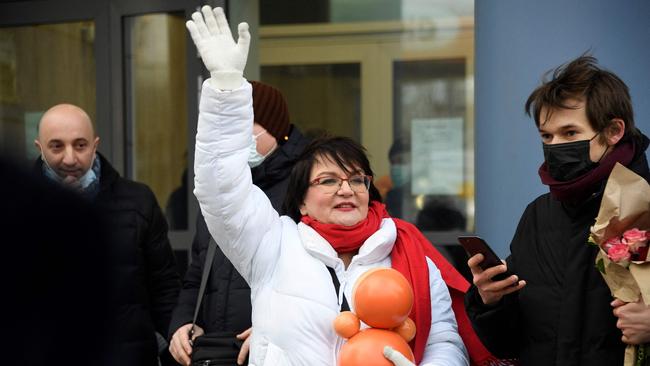 Moscow deputy Yulia Galyamina was among the scores of Russian opposition figures arrested. Picture: AFP