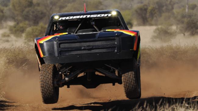 Beau Robinson is in a strong position after winning Prologue at the 2024 edition of Finke. Picture: Supplied