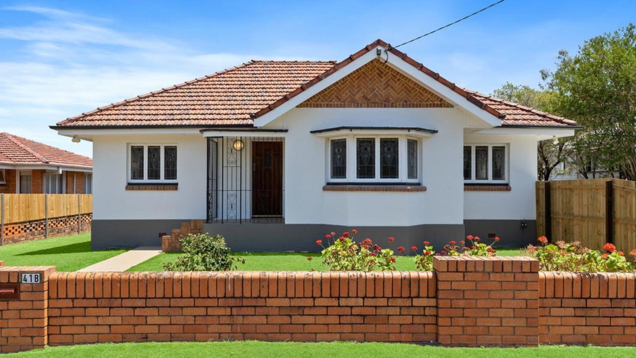 This three-bedroom house at 41B Macquarie St, Silkstone, sold last month for $700,000.