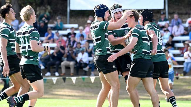 GPS First XV rugby, Brisbane Boys College v Toowoomba Grammar School. Saturday August 5, 2023. Picture, John Gass