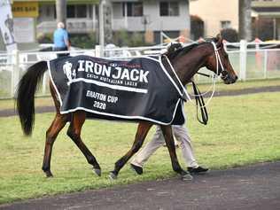 Jason Collett rode Kris Lees trained Sixties Groove to victory the $200,000 Iron Jack Grafton Cup (2350m) at Clarence River Jockey Club on Thursday, 9th July, 2020.