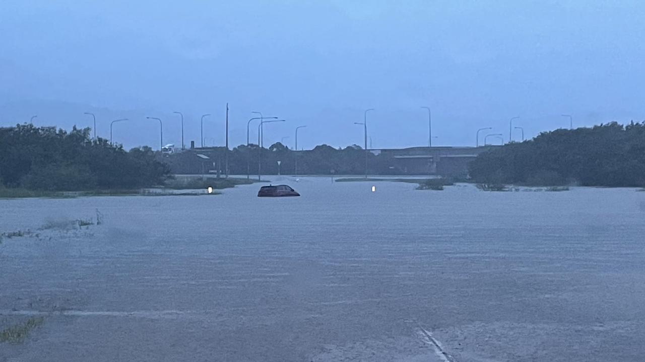 Cluden is shut off, no one going anywhere. Photo: Debbie Ganley