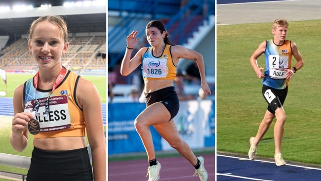 13 of Mackay's best junior stars will be on display this weekend as Brisbane plays host to the Junior track and field nationals with some vying for national medals in the process. Picture: Mackay Athletics