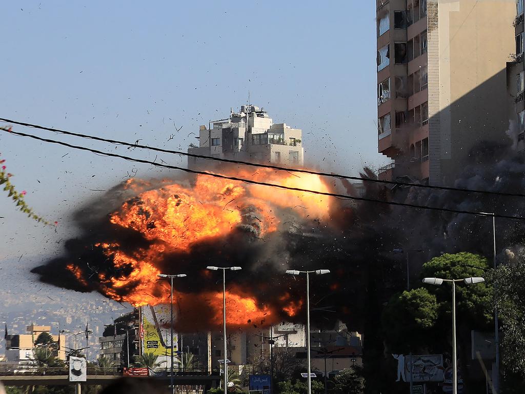 Fireball Erupts As Massive Explosion Rocks Beirut After Israeli Air 