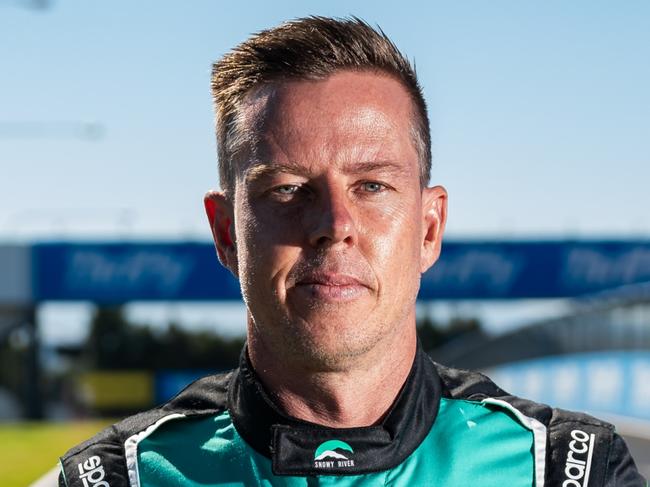 BATHURST, AUSTRALIA - FEBRUARY 22: (EDITORS NOTE: A polarizing filter was used for this image.) James Courtney driver of the #7 Snowy River Racing Mustang GT ahead of the Bathurst 500, part of the 2024 Supercars Championship Series at Mount Panorama, on February 22, 2024 in Bathurst, Australia. (Photo by Daniel Kalisz/Getty Images)