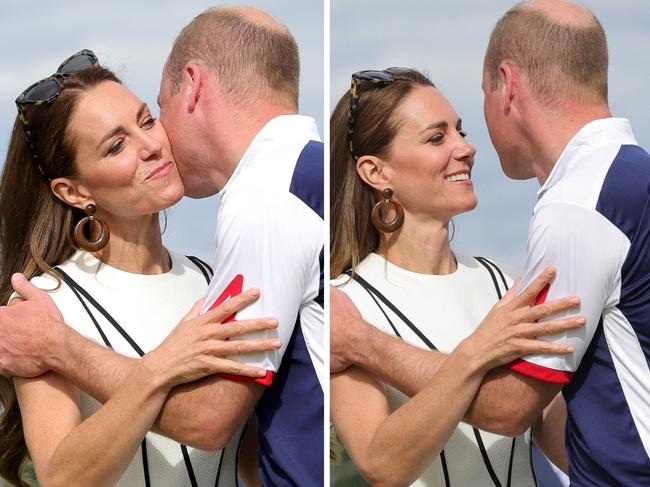 The Cambridge's engaged in some rare PDA at the Royal Charity Polo Cup.