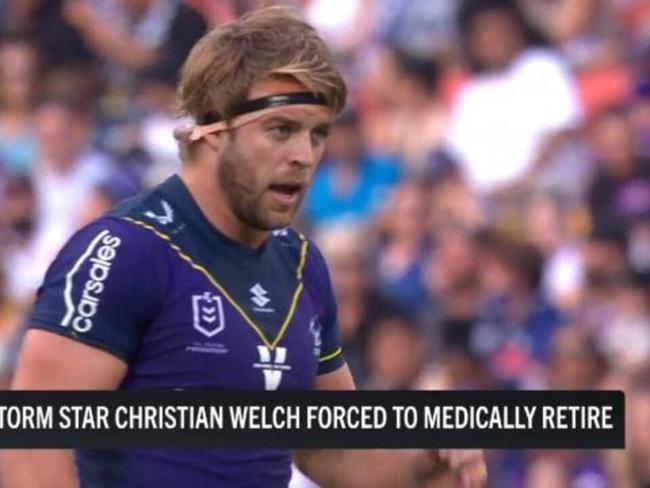 Storm great forced to medically retire