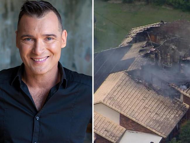Aussie star’s house engulfed by flames