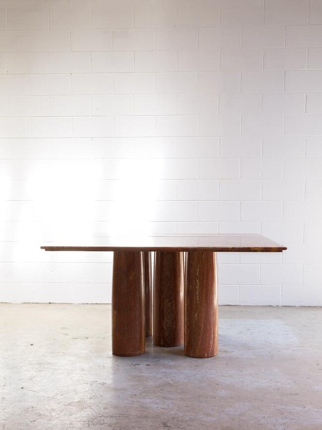 Mario Bellini’s Colonnato square table. Picture: Tigmi Trading