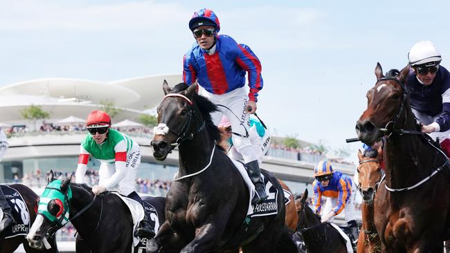 Michael Walker was shattered after another Melbourne Cup placing on Prince Of Arran. Picture: AAP