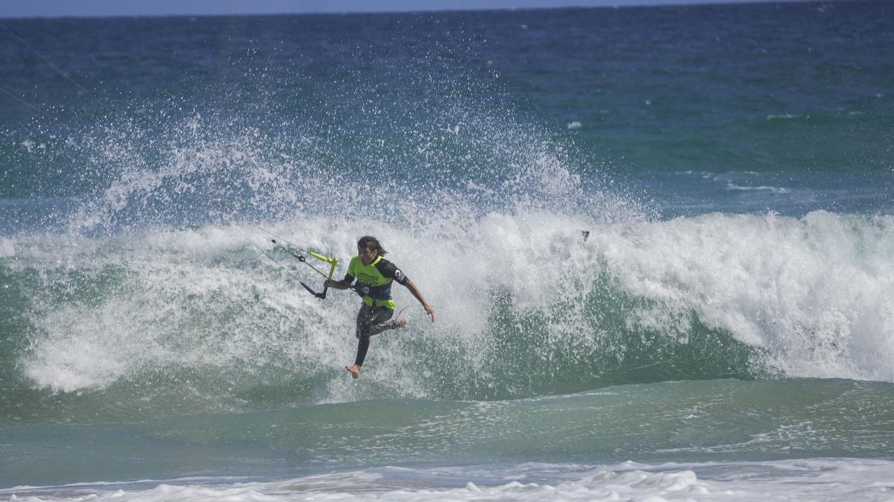 The 2021 Kiteboarding Australia Wave Nationals event was held in Torquay and Fairhaven at the weekndweekend. Picture: Ollie Jacobs