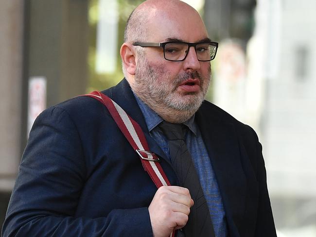 SYDNEY, AUSTRALIA - NewsWire Photos MARCH, 15, 2021: Daniel Hausman arrives at the John Maddison court in Sydney. Picture: NCA NewsWire/Joel Carrett