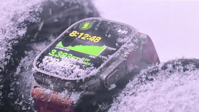 Braving the elements: Apple Watch Ultra. Picture: Apple