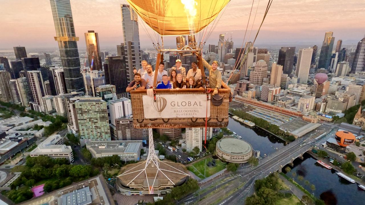 Global Ballooning in Melbourne, one of hundreds of tourism operators waiting for international visitors to return, a year after borders reopened to overseas tourists.