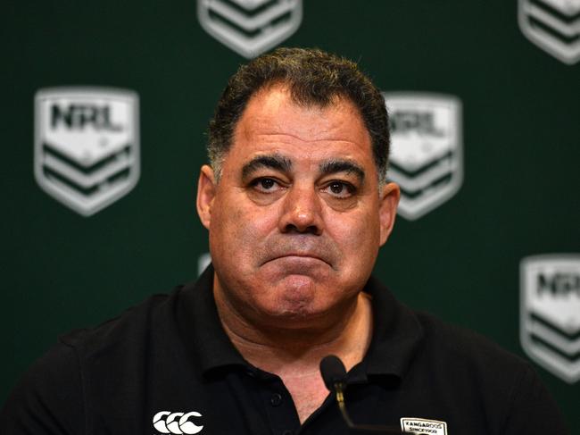 Kangaroos coach Mal Meninga must sack his newly appointed captain Greg Inglis. Picture: AAP Image