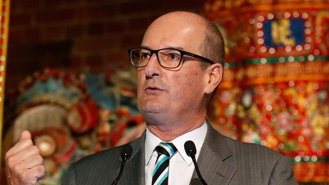 David Koch says the jumper brawl is hurting the build-up to the China game. Picture: Getty Images