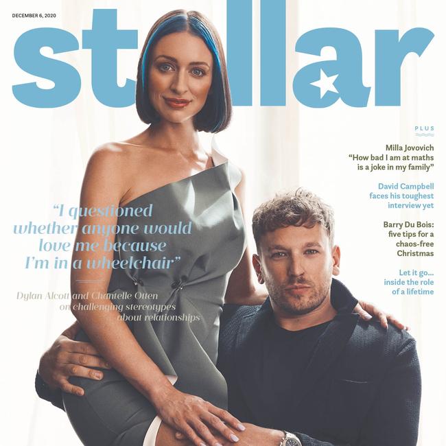 Dylan Alcott and Chantelle Otten star on the cover of this Sunday’s Stellar.