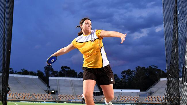 The Queensland All Schools track and field championships at QSAC. Thursday October 31, 2024. Picture, John Gass