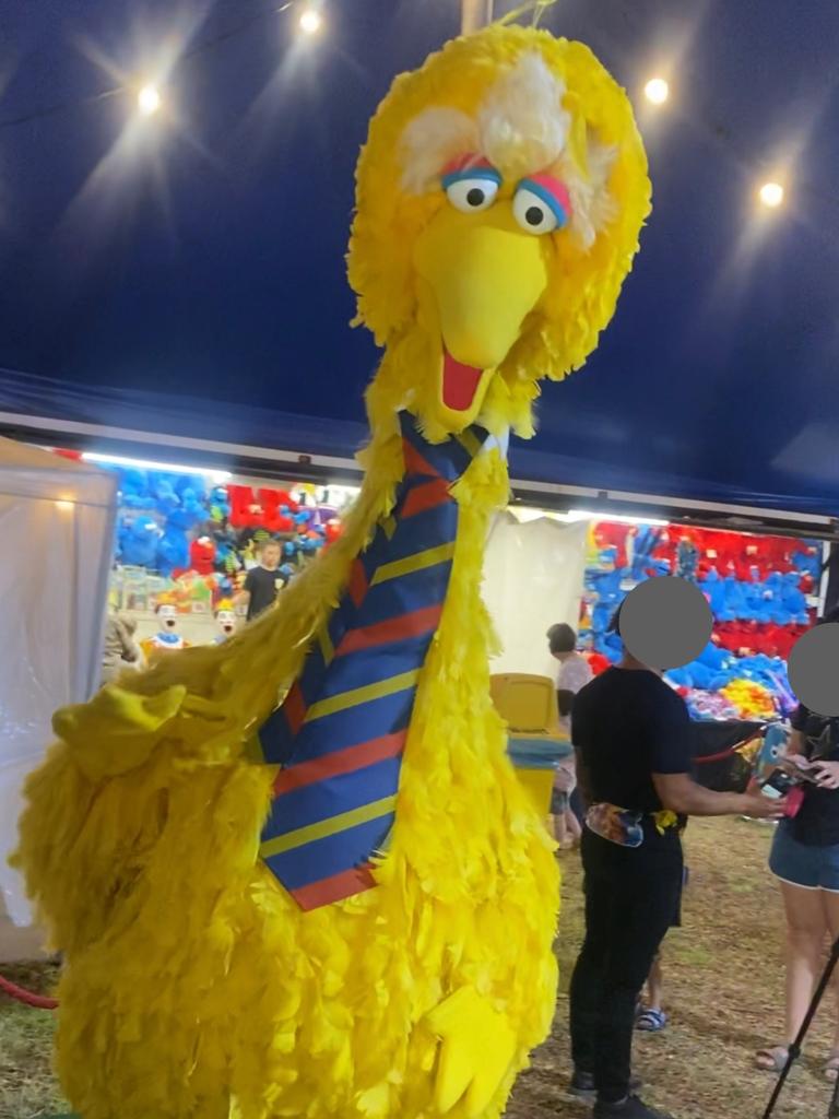 A Big Bird costume worth $160,000 was allegedly stolen from the Sesame Street Circus Spectacular last week. Picture: SA Police