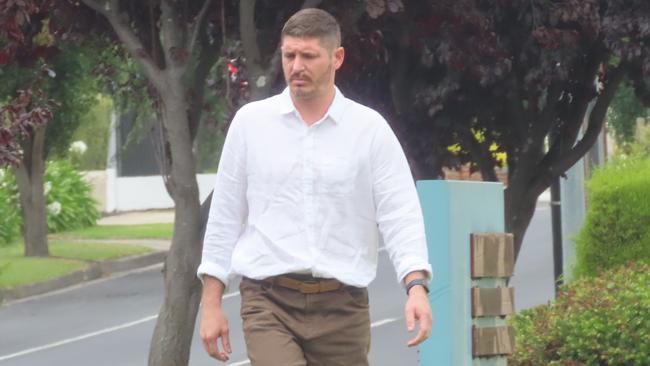 Jock Maxwell Warren has been slammed by police prosecutors after police had to chase him through a pine forest after he lost control of his car and attempted to flee on foot when police tried to arrest him. Picture: Arj Ganesan