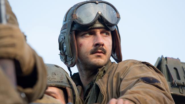 Shia LaBeouf plays soldier Boyd ‘Bible’ Swan in Fury.