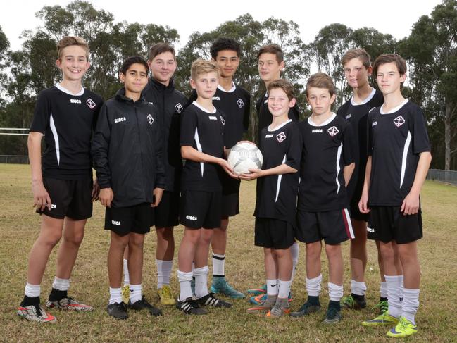 Mamre Anglican school's Under 14 football team won the Western Sydney Wanderers cup earlier this year.