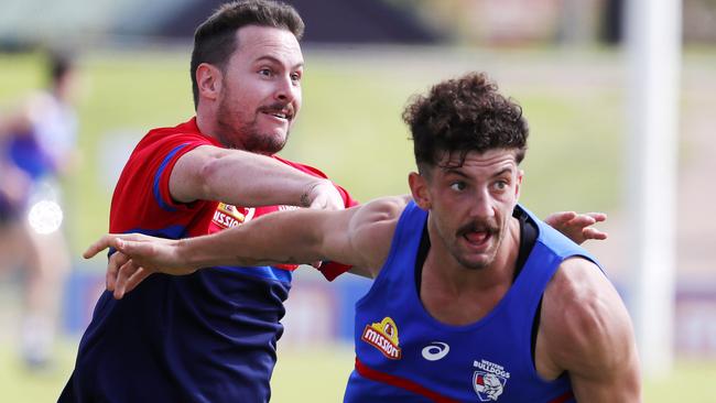 Tom Liberatore at Western Bulldogs training. Picture: Michael Klein