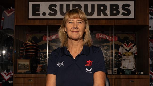 Sydney Roosters' Cathy King is set to be made a life member of the foundation club. Pic: Roosters Digital