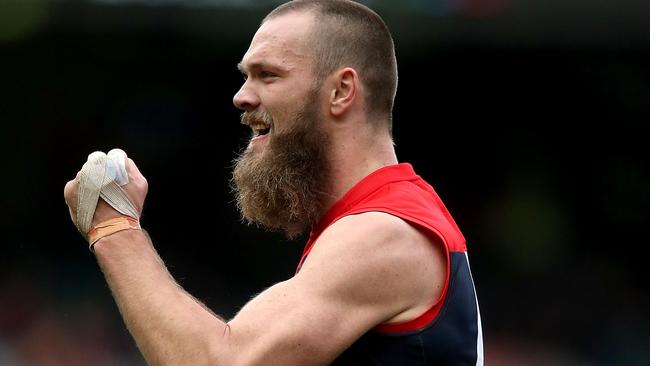 Max Gawn had a super season for Melbourne.