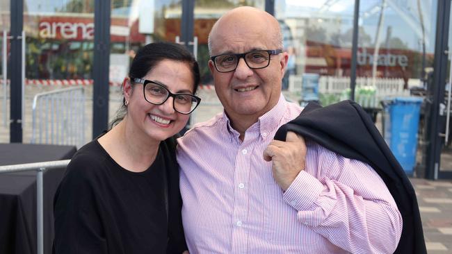 Paul McCartney fans at the Got Back Tour at the Adelaide Entertainment Centre, October 18. Picture: Kelly Barnes