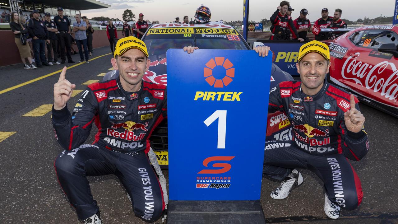 Broc Feeney and Jamie Whincup will again team up for the 2024 Supercars enduros.